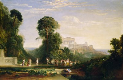 The Temple of Jupiter - Prometheus Restored by Joseph Mallord William Turner